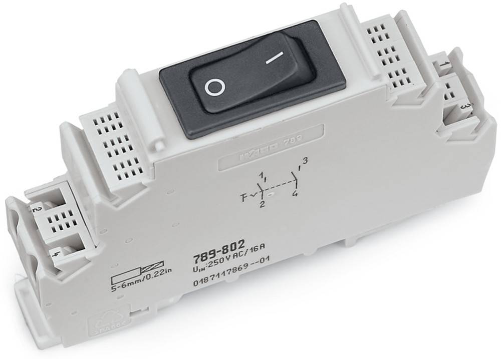 WAGO GmbH & Co. KG Schalterbaustein 789-801
