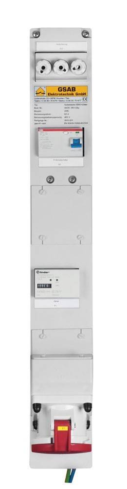 GSAB Elektrotechnik Systemleiste Sammelsch. 99.00.063-Zdig