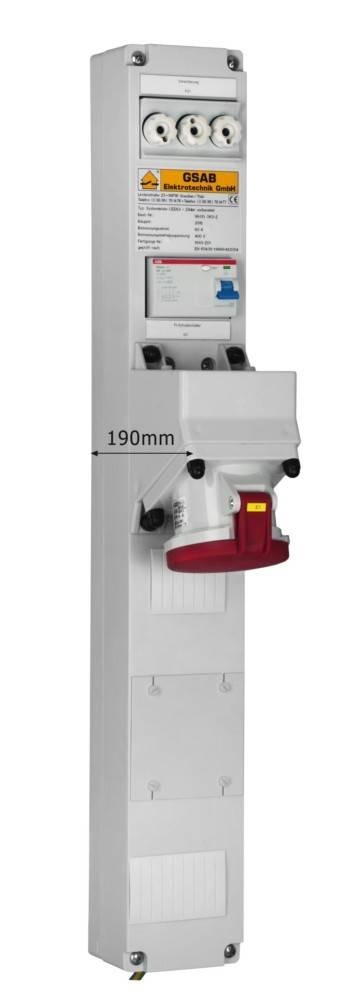 GSAB Elektrotechnik Systemleiste Sammelsch. 99.00.063-Z