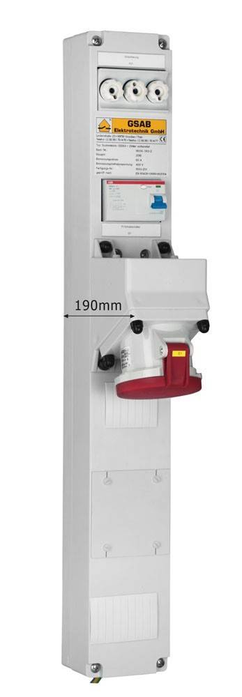 GSAB Elektrotechnik Systemleiste Sammelsch. 99.00.063-ZH