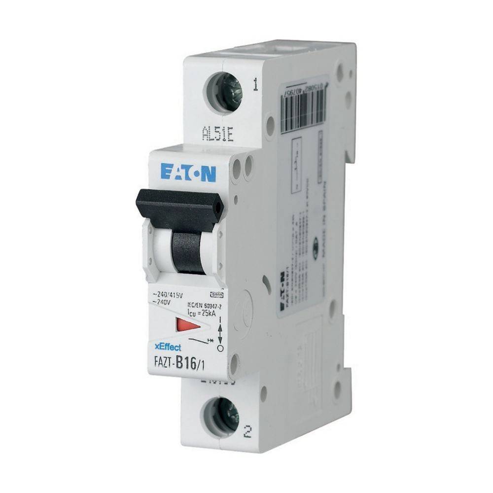 Eaton Leitungsschutzschalter 1p. FAZT-D32/1