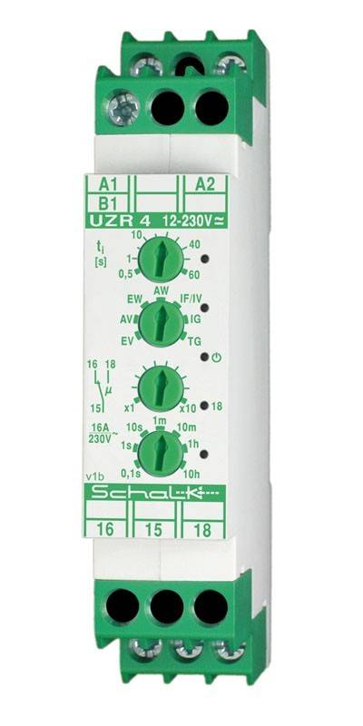 Schalk Multifunktions-Zeitrelais UZR 4 (12-230V UC)