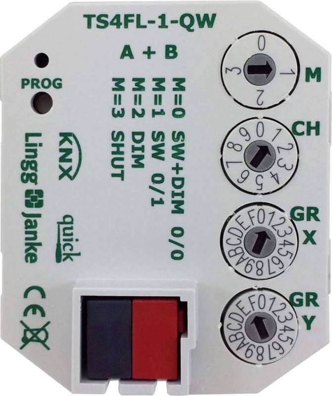 Lingg&Janke Tasterschnittstelle TS4FL-1-QW