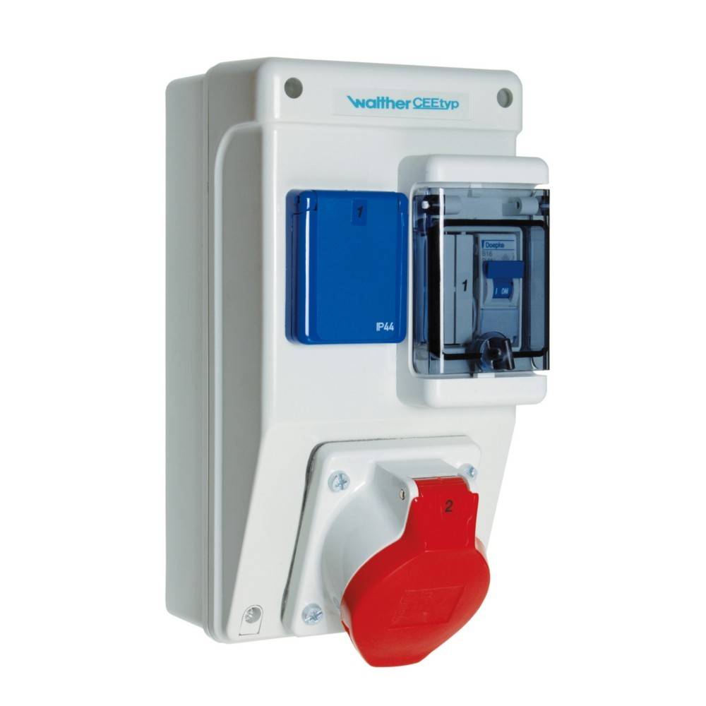 Walther Werke Steckdosenkombination 6580104