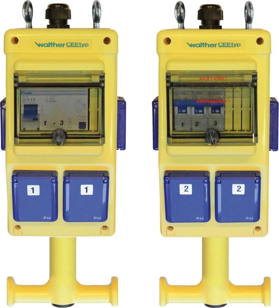 Walther Werke Hängesteckdosenkombination 6H20009