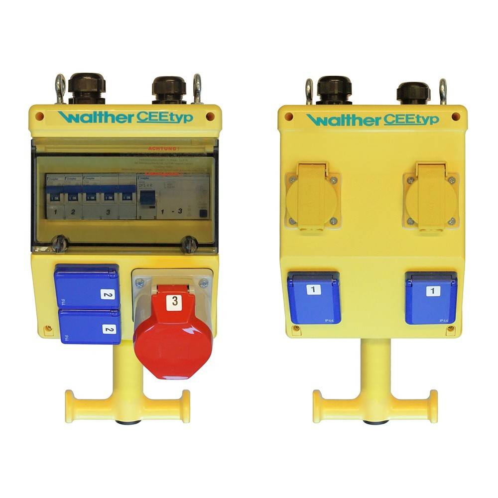 Walther Werke Hängesteckdosenkombination 6H41103