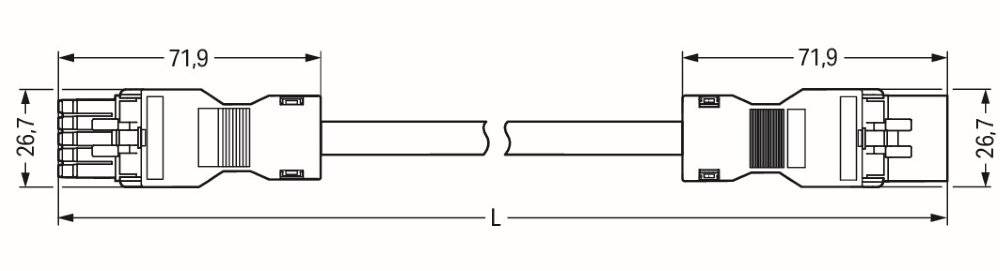 WAGO Kontakttechnik Anschlussleitung 891-8995/006-301