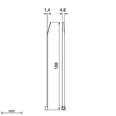 1000 Stk. Unex Kabelbinder 2247-1
