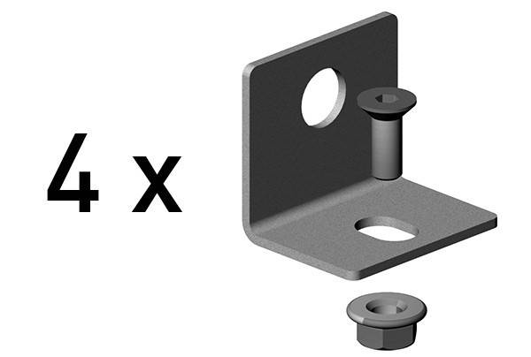TCS Tür Control Hohlwandmontageset ZAU4001-0002