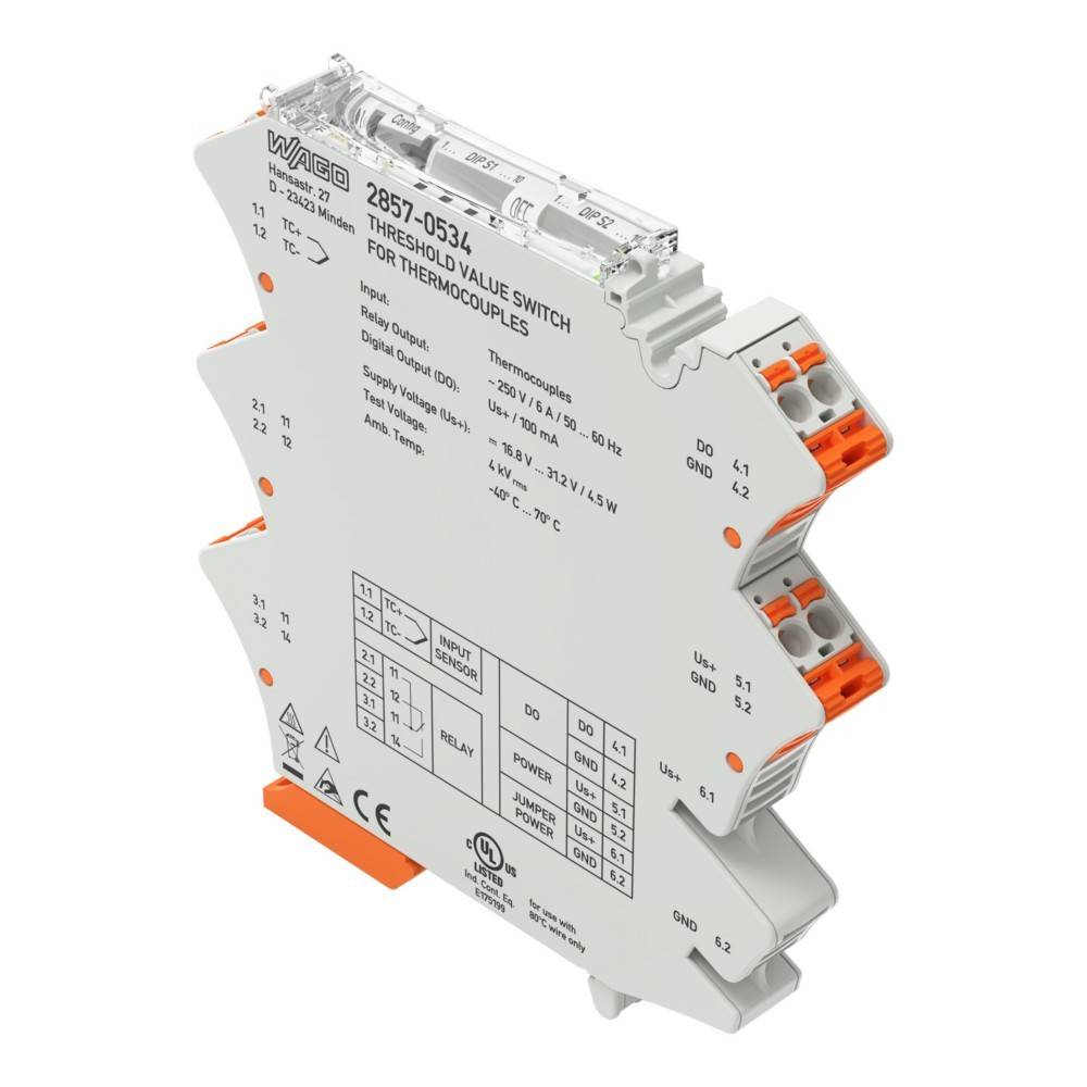 WAGO GmbH & Co. KG TC-Grenzwertschalter 2857-534