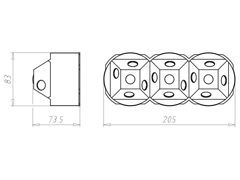 Kaiser Schallschutzdose Klasse A 9799-77.03