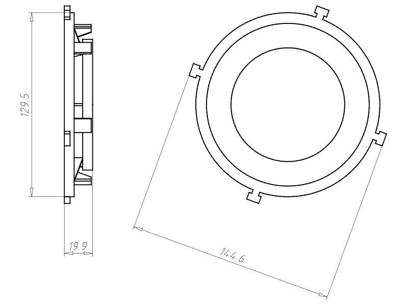 Kaiser Frontteil HaloX 100 1281-63