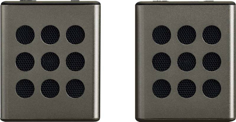 4 Stück LENCO Bluetooth-Lautsprecher-Set BTP-200BK