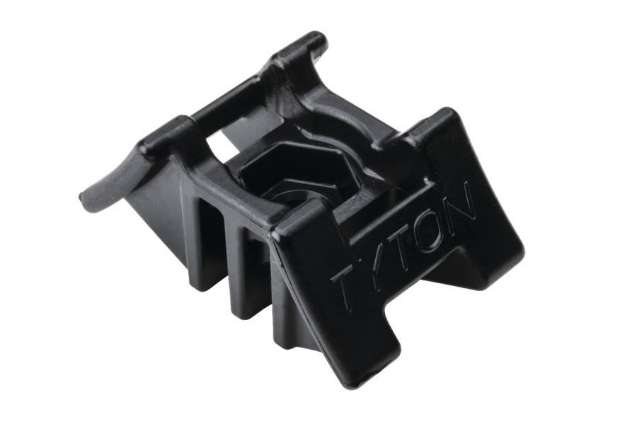 HellermannTyton 2-Wege-Abstandhalter S2HM25-PA66-BK