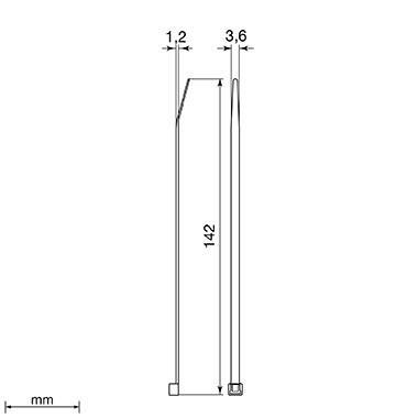 1000 Stk. Unex Kabelbinder 2233-0