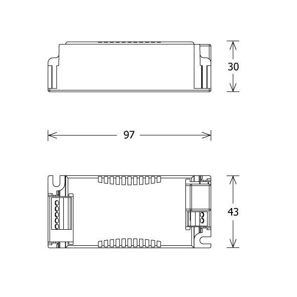 LTS Licht&Leuchten LED-Versorgungseinheit CVGLED 352