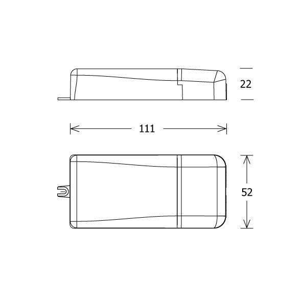 LTS Licht&Leuchten LED-Versorgungseinheit CVGLED 352/DALI