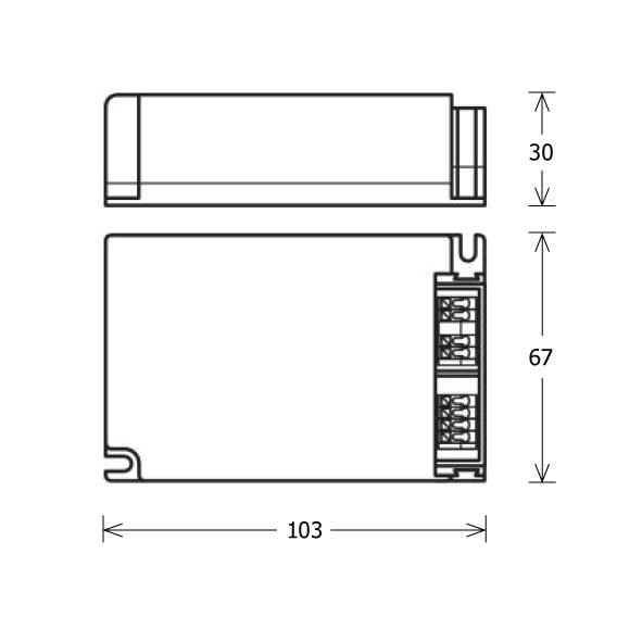 LTS Licht&Leuchten LED-Versorgungseinheit CVGLED 511/DALI