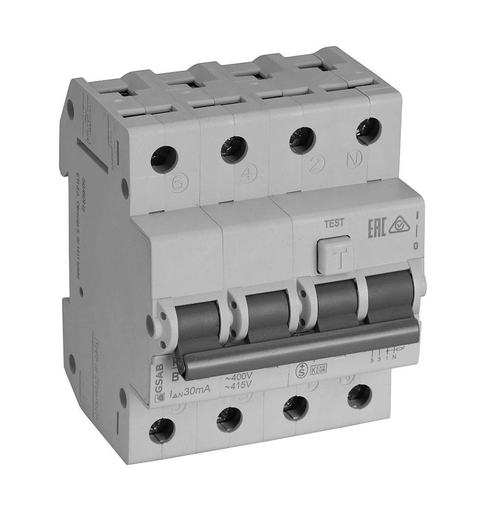 GSAB Elektrotechnik FI-LS-Kombination FILS4B1630