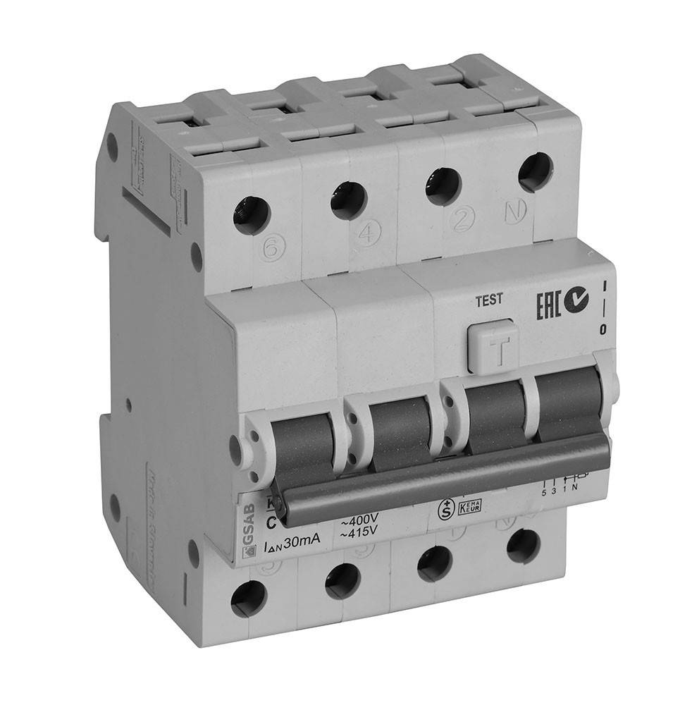GSAB Elektrotechnik FI-LS-Kombination FILS4C1630