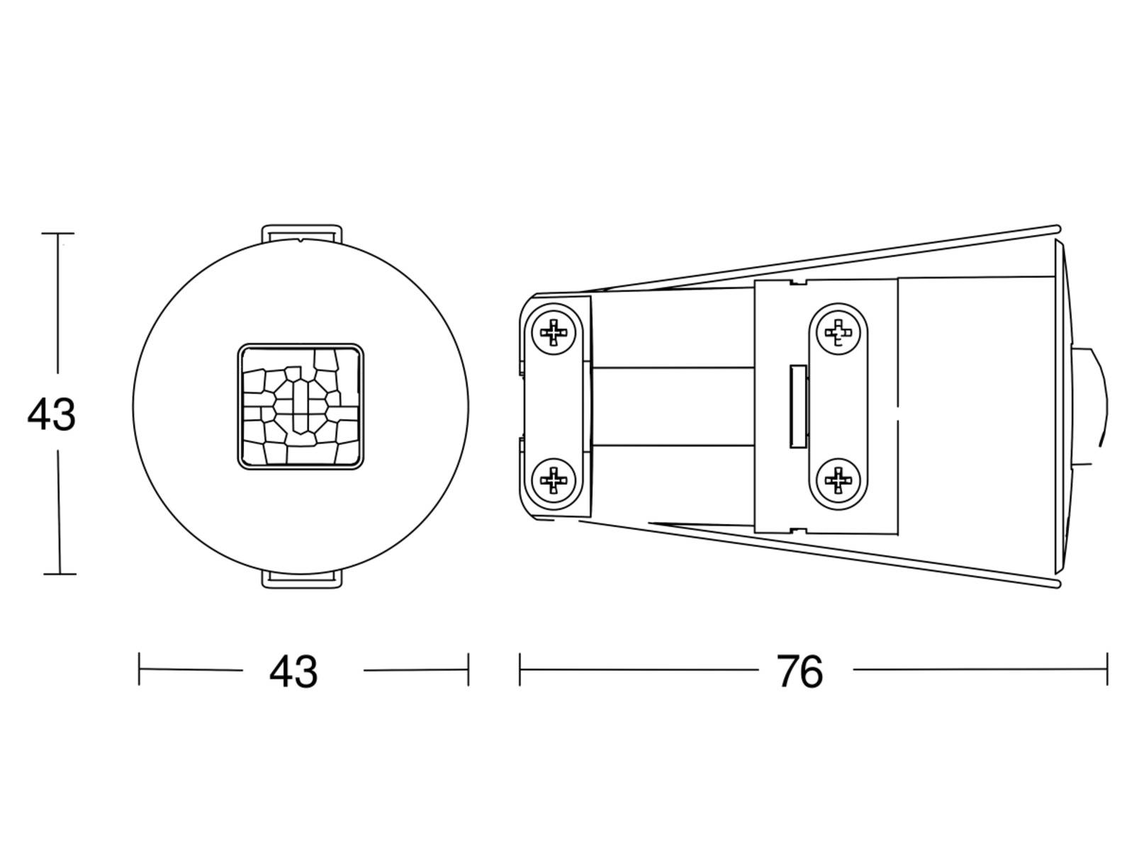 Steinel Präsenzmelder IR Quattro MICRO KNX