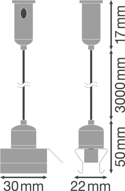 Ledvance Seilabhänger (VE2) TRUSYS SUSPENSION KI