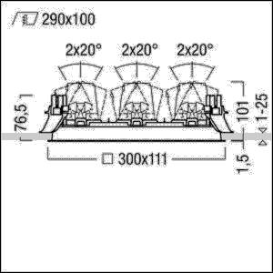 Zumtobel Group Installationsrahmen DIAMO MD #60200115