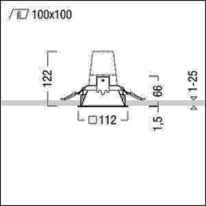 Zumtobel Group Installationsrahmen DIAMO MD #60200127