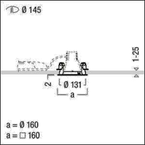 Zumtobel Group Installationsrahmen CAR EVO M #60800827
