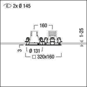 Zumtobel Group Installationsrahmen CAR EVO M #60800828