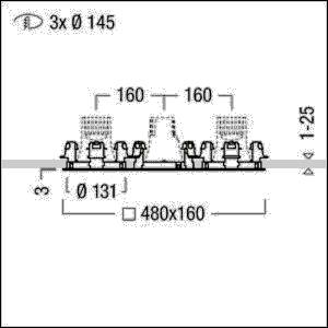 Zumtobel Group Installationsrahmen CAR EVO M #60800829