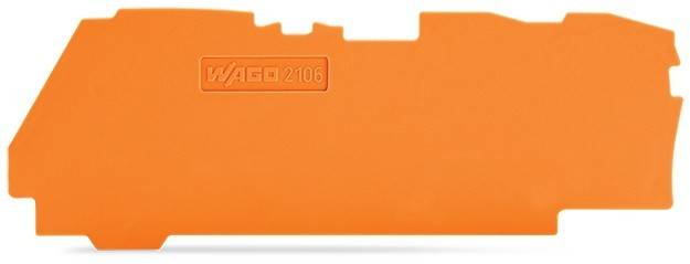 WAGO GmbH & Co. KG Abschluss Zwischenplatte 2106-1392