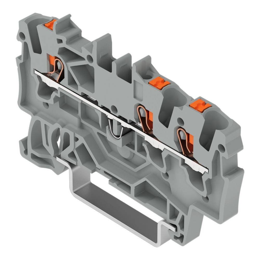 WAGO GmbH & Co. KG 3-Leiter-Durchgangsklemme 2201-1301