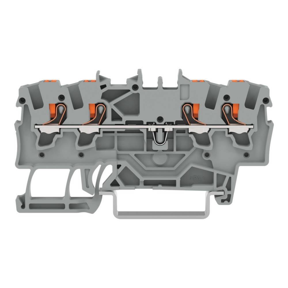 WAGO GmbH & Co. KG 4-Leiter-Durchgangsklemme 2201-1401