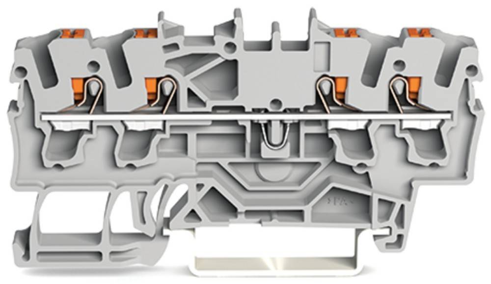 WAGO GmbH & Co. KG 4-Leiter-Durchgangsklemme 2202-1403