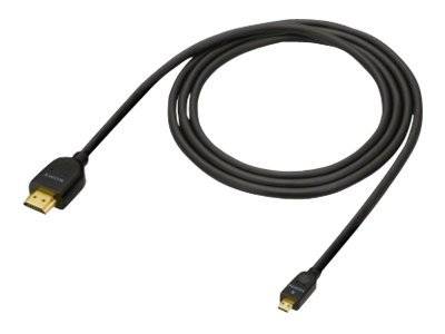 Sony DLC-HEU15 - HDMI-Kabel mit Ethernet - 19 pin micro HDMI Type D männlich zu HDMI männlich
