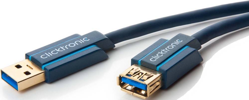 Clicktronic USB-Verlängerung,Highspeed 70119