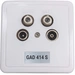 Triax Antennensteckdose GAD 414 S Triax Antennensteckdose GAD 414 S