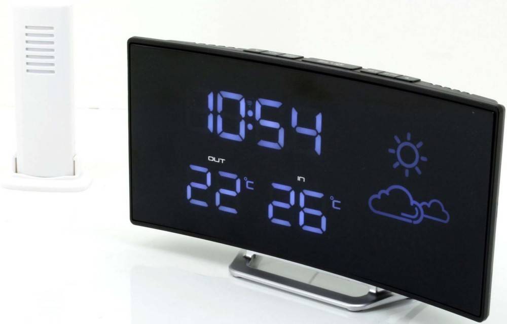 Soundmaster Funkuhrenweckradio FUR100 sw