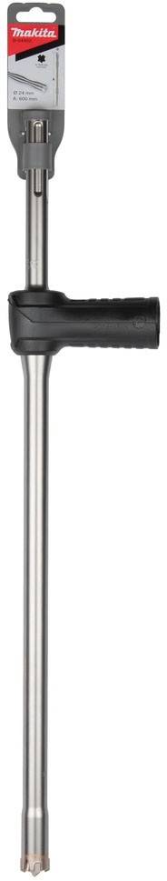 Ein glänzendes, zylindrisches Metallobjekt mit einem breiteren, abgerundeten Ende und einem schmaleren, konischen Körper.
