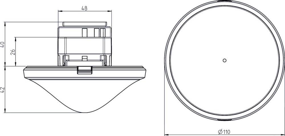 Theben Präsenzmelder thePremaP360#2070107