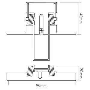 Nobile Einbaufeder 2er-Set 1560990000