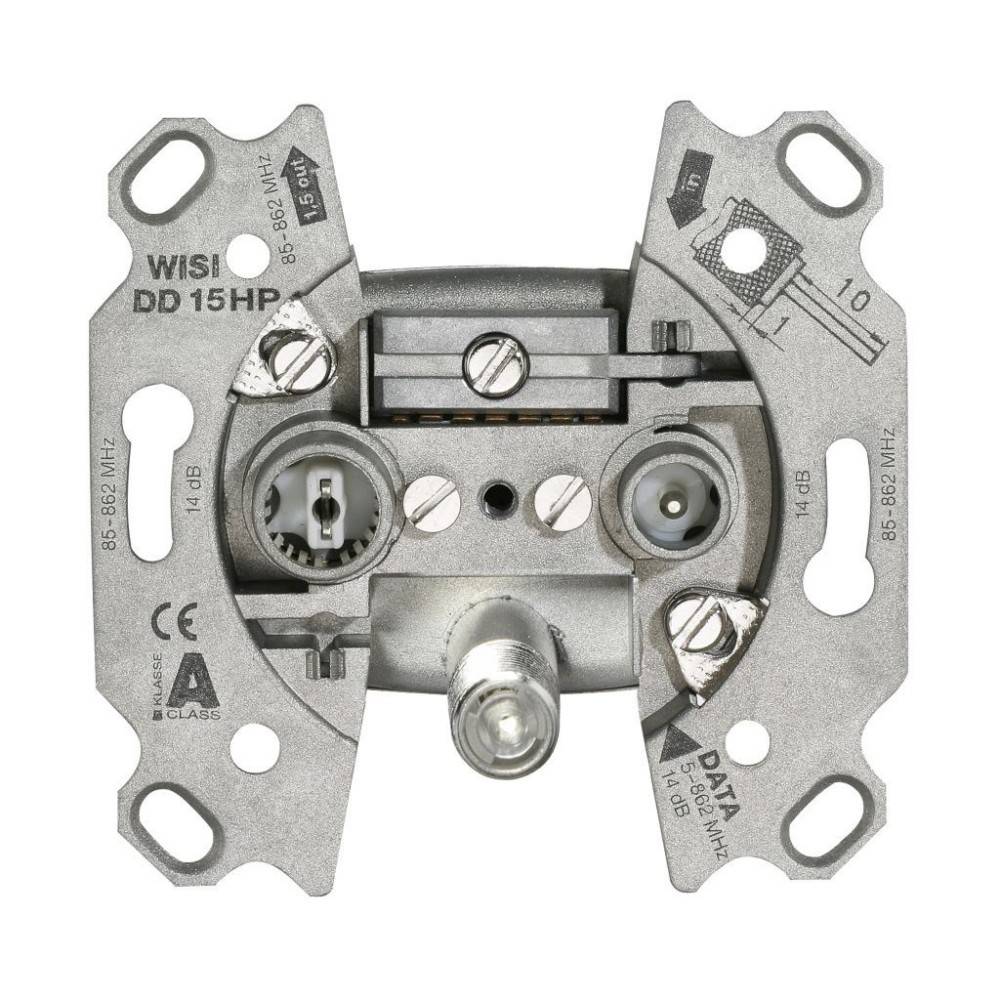 Wisi Durchgangsdose, 14 dB DD15 HP