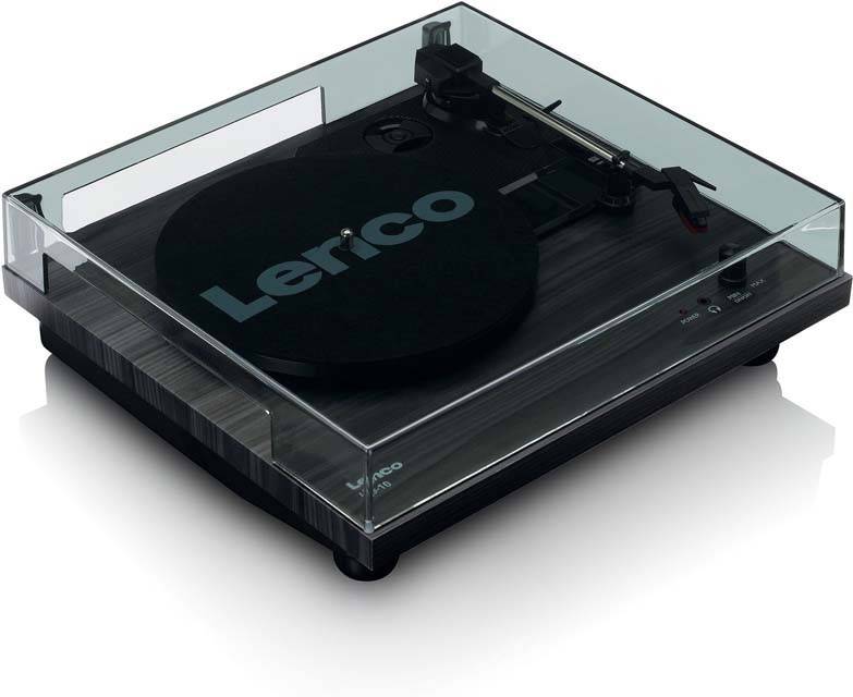 2 Stk. LENCO Plattenspieler LS-10 Black