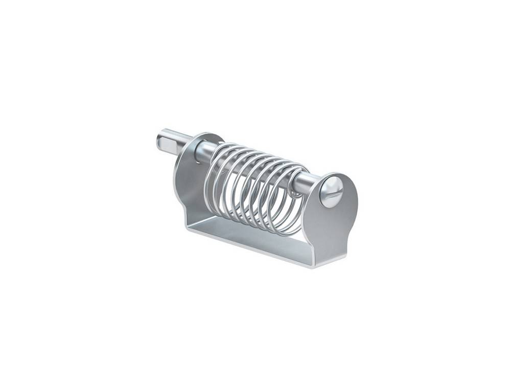 Ein Metalldraht-Wickelwerkzeug mit einem zylindrischen Griff und mehreren Schleifen um eine zentrale Stange, das zum Erstellen von Drahtspulen verwendet wird.