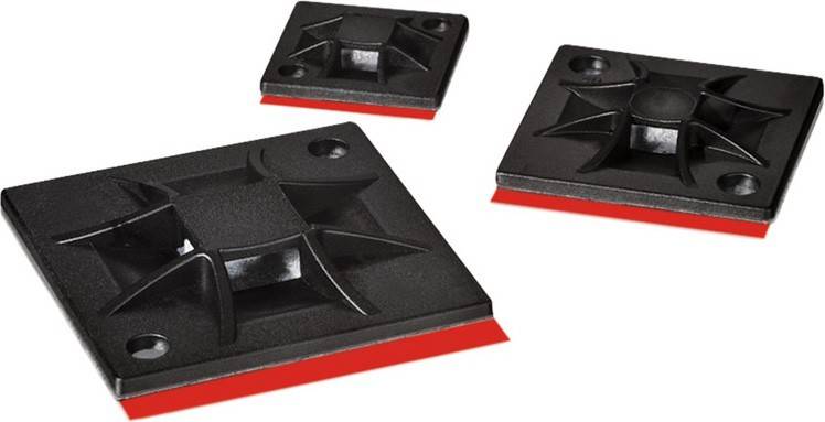 HellermannTyton Befestigungssockel QM30APTAPA66BK(10)