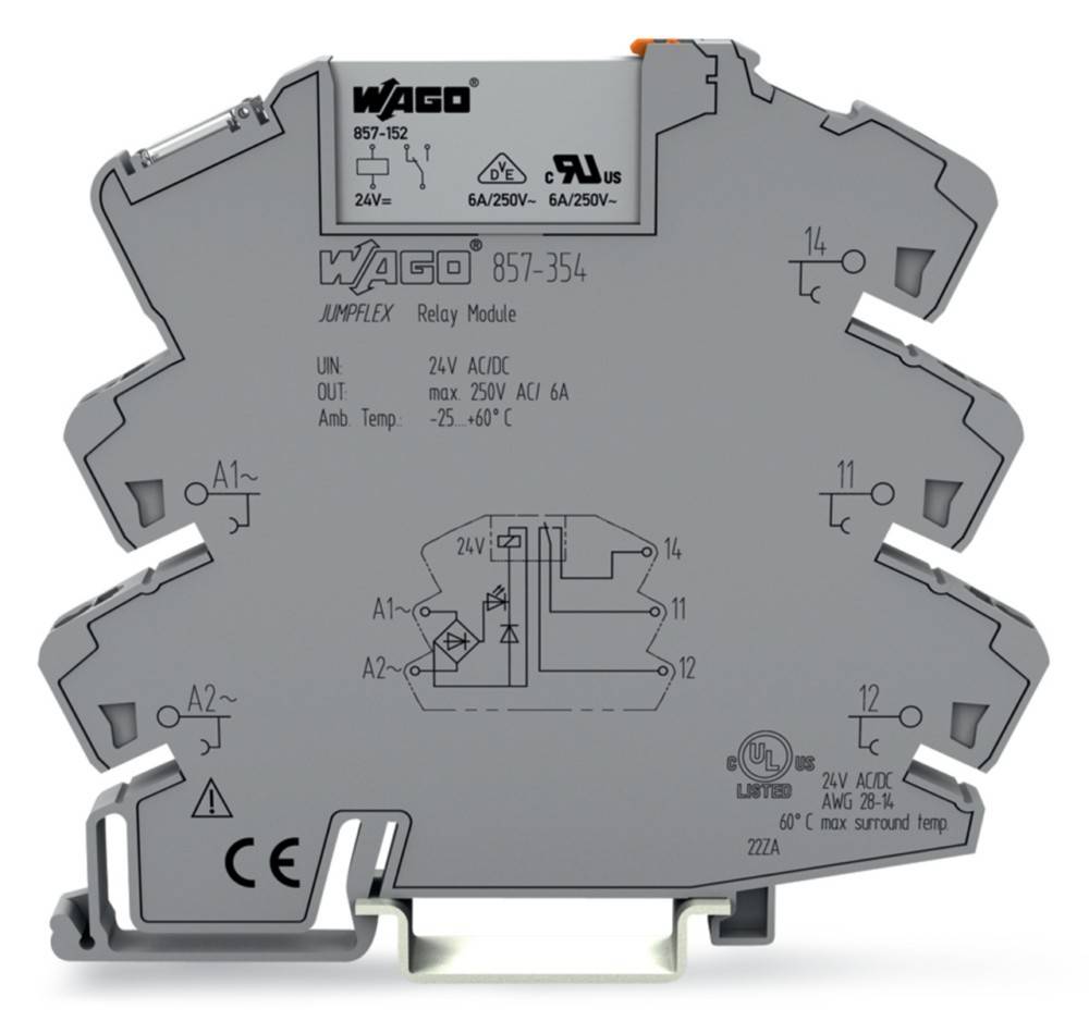 WAGO GmbH & Co. KG Kleinschaltrelais m.Sockel 857-354
