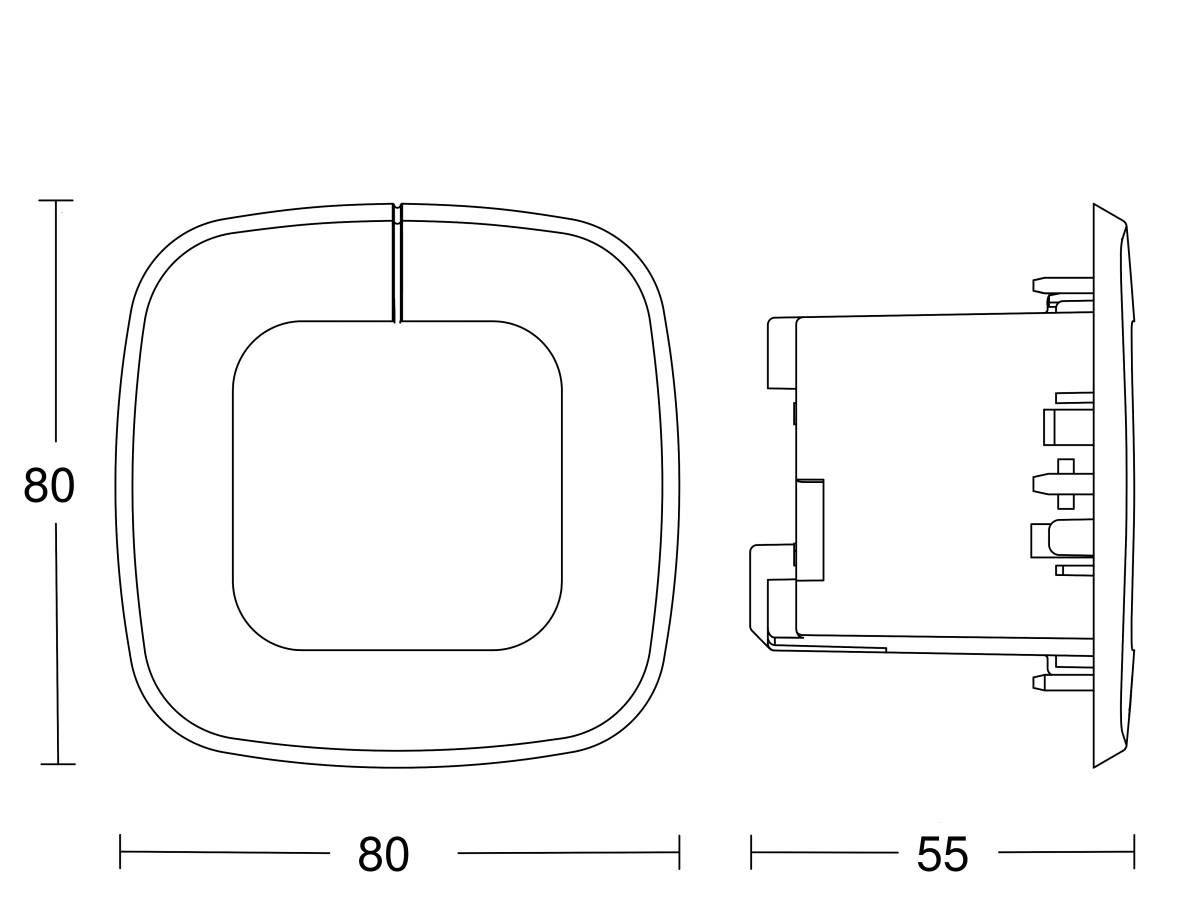 Steinel Präsenzmelder IR Quat SLIM 032951