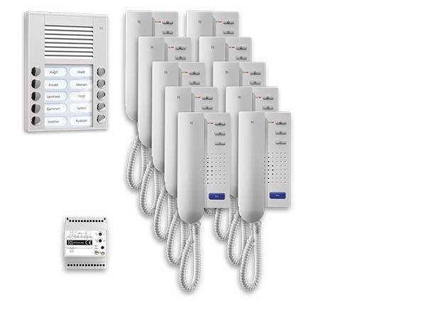 TCS Tür Control Audio Außenstation Pack 10 PPA10-EN/02