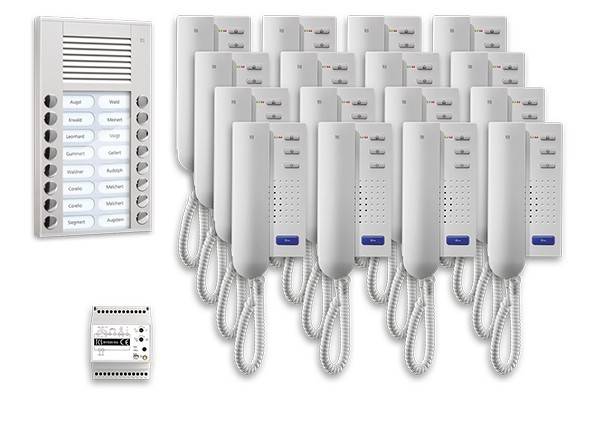 TCS Tür Control Audio Außenstation Pack 16 PPA16-EN/02